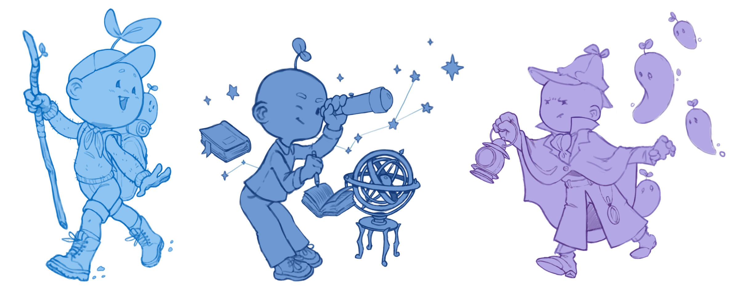 Tidligere ideer til type 7, type 5 og type 6